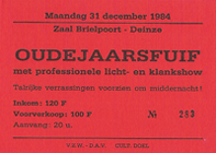 Oudejaarsfuif 1984